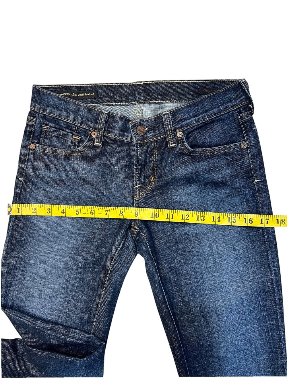 Citizens of Humanity Margo #085 jeans size 26 stretch low waist boot cut Y2K - Picture 10 of 12